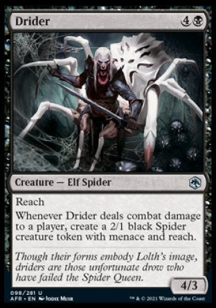 Drider [Dungeons & Dragons: Adventures in the Forgotten Realms] | Fandemonia Ltd