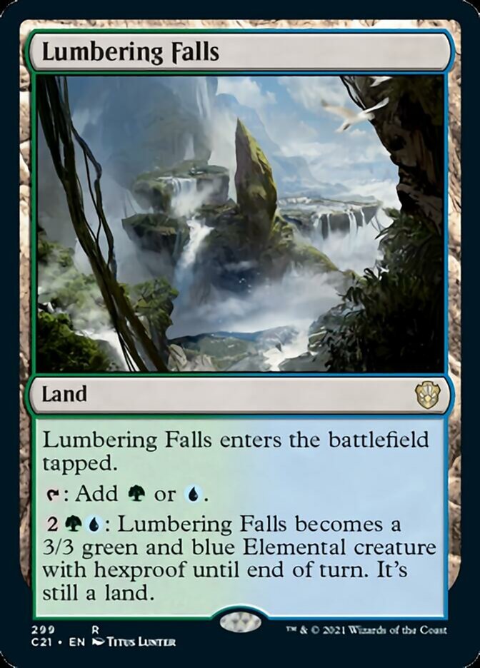 Lumbering Falls [Commander 2021] | Fandemonia Ltd
