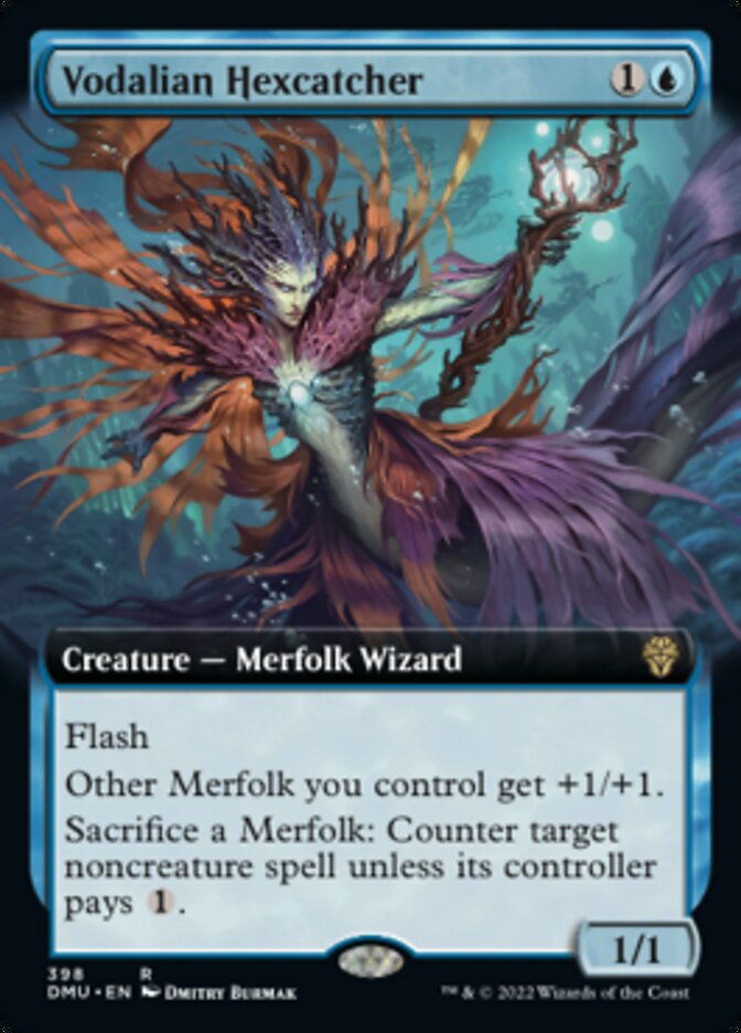 Vodalian Hexcatcher (Extended Art) [Dominaria United] | Fandemonia Ltd