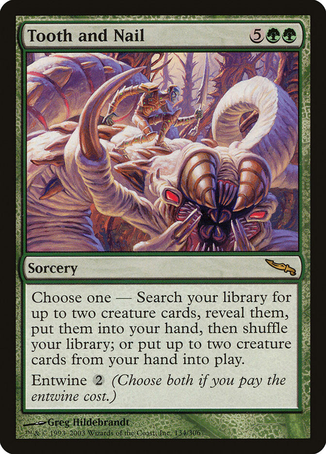 Tooth and Nail [Mirrodin] | Fandemonia Ltd