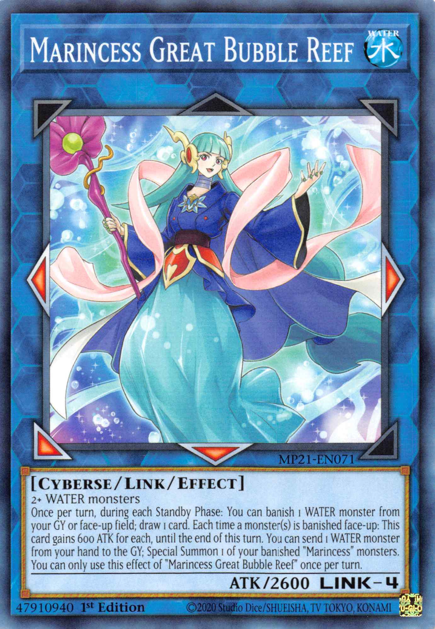 Marincess Great Bubble Reef [MP21-EN071] Common | Fandemonia Ltd