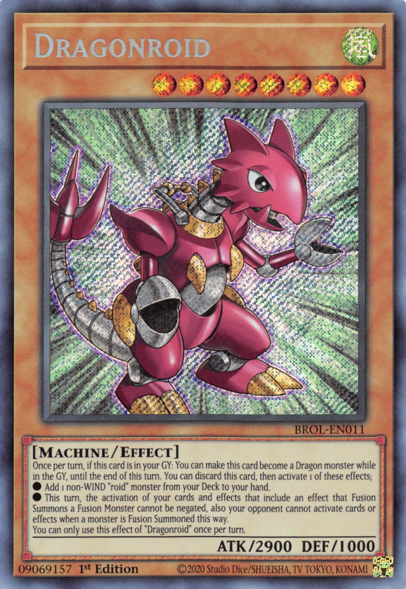 Dragonroid [BROL-EN011] Secret Rare | Fandemonia Ltd