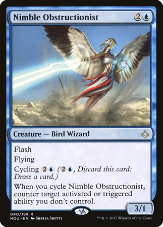 Nimble Obstructionist [Hour of Devastation] | Fandemonia Ltd