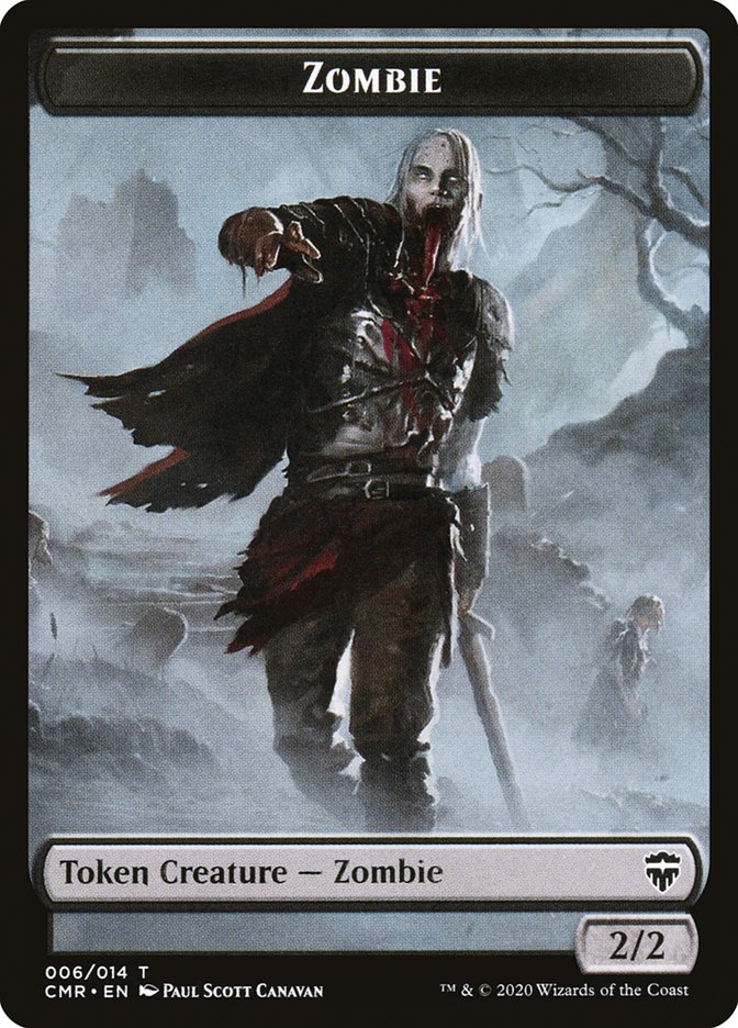 Spirit // Zombie Token [Commander Legends Tokens] | Fandemonia Ltd