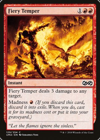 Fiery Temper [Ultimate Masters] | Fandemonia Ltd