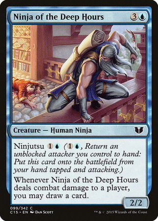 Ninja of the Deep Hours [Commander 2015] | Fandemonia Ltd