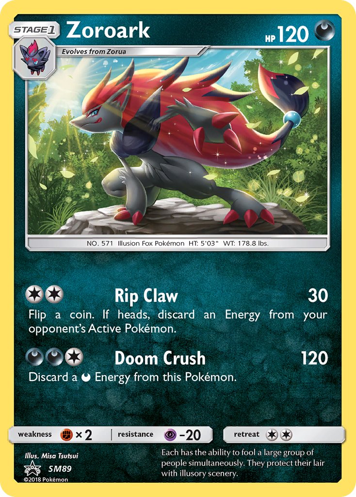 Zoroark (SM89) [Sun & Moon: Black Star Promos] | Fandemonia Ltd