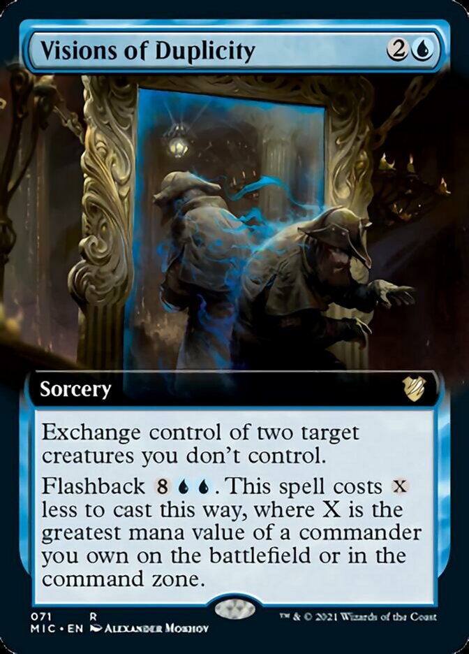 Visions of Duplicity (Extended) [Innistrad: Midnight Hunt Commander] | Fandemonia Ltd