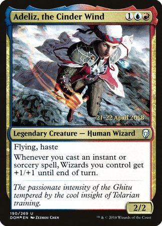 Adeliz, the Cinder Wind [Dominaria Promos] | Fandemonia Ltd