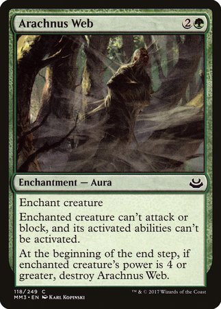 Arachnus Web [Modern Masters 2017] | Fandemonia Ltd
