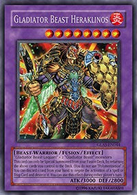 Gladiator Beast Heraklinos [GLAS-EN044] Secret Rare | Fandemonia Ltd