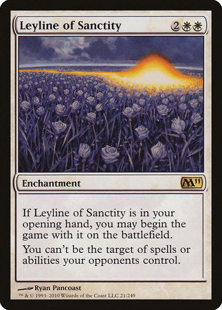 Leyline of Sanctity [Magic 2011] | Fandemonia Ltd