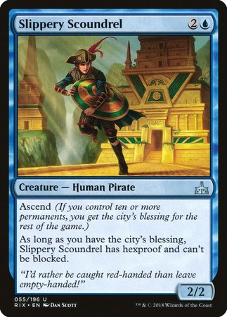 Slippery Scoundrel [Rivals of Ixalan] | Fandemonia Ltd