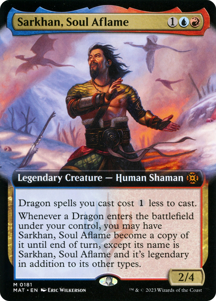 Sarkhan, Soul Aflame (Extended Art) [March of the Machine: The Aftermath] | Fandemonia Ltd