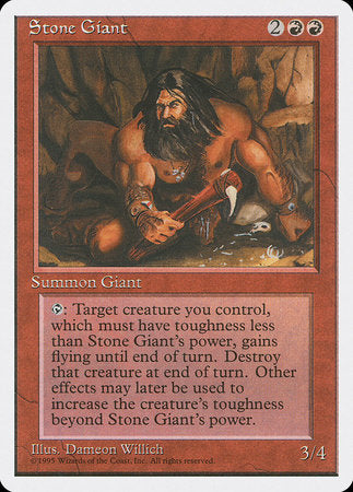 Stone Giant [Fourth Edition] | Fandemonia Ltd