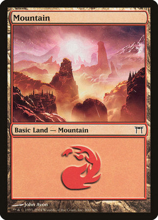 Mountain (300) [Champions of Kamigawa] | Fandemonia Ltd