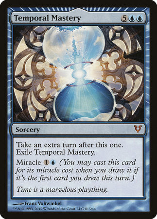 Temporal Mastery [Avacyn Restored] | Fandemonia Ltd