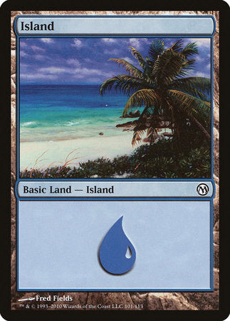 Island (101) [Duels of the Planeswalkers] | Fandemonia Ltd