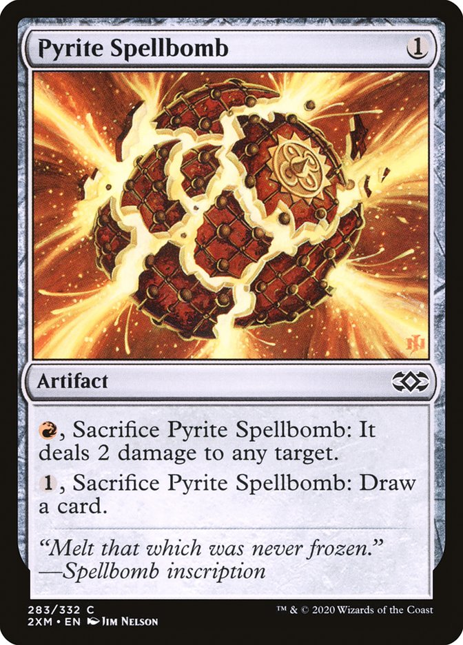 Pyrite Spellbomb [Double Masters] | Fandemonia Ltd