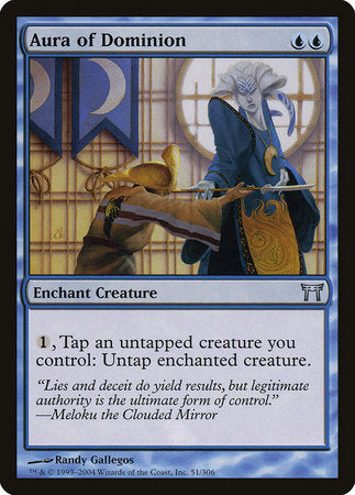 Aura of Dominion [Champions of Kamigawa] | Fandemonia Ltd