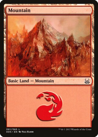 Mountain (61) [Duel Decks: Mind vs. Might] | Fandemonia Ltd