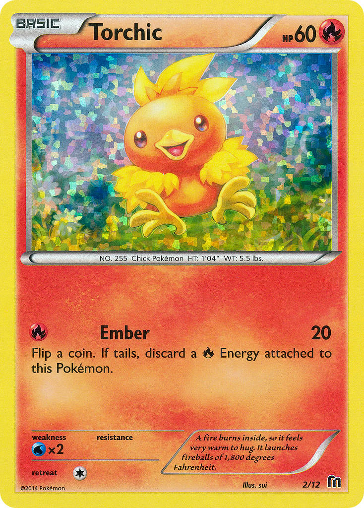 Torchic (2/12) [McDonald's Promos: 2016 Collection] | Fandemonia Ltd
