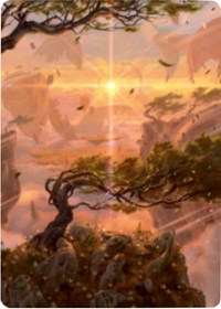 Windswept Heath Art Card [Zendikar Rising Art Series] | Fandemonia Ltd