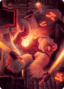 Kami of Industry Art Card [Kamigawa: Neon Dynasty Art Series] | Fandemonia Ltd