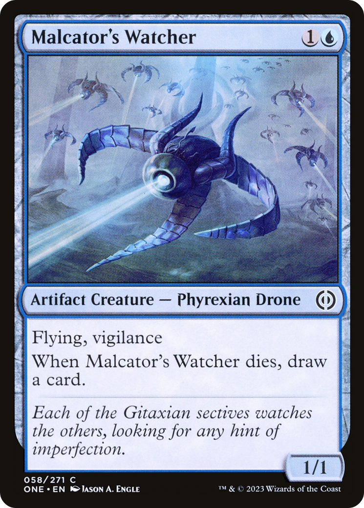 Malcator's Watcher [Phyrexia: All Will Be One] | Fandemonia Ltd