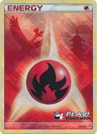 Fire Energy (89/95) (Play Pokemon Promo) [HeartGold & SoulSilver: Call of Legends] | Fandemonia Ltd