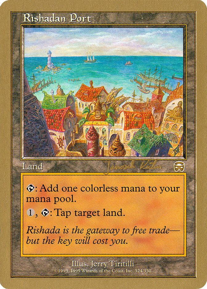 Rishadan Port (Janosch Kuhn) [World Championship Decks 2000] | Fandemonia Ltd
