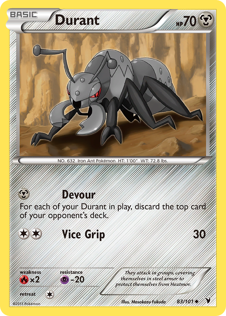 Durant (83/101) [Black & White: Noble Victories] | Fandemonia Ltd