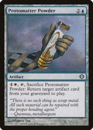 Protomatter Powder [Shards of Alara] | Fandemonia Ltd