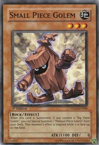 Small Piece Golem [TDGS-EN006] Common | Fandemonia Ltd