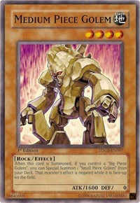 Medium Piece Golem [TDGS-EN007] Common | Fandemonia Ltd