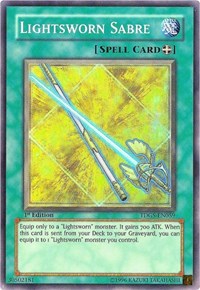 Lightsworn Sabre [TDGS-EN059] Super Rare | Fandemonia Ltd