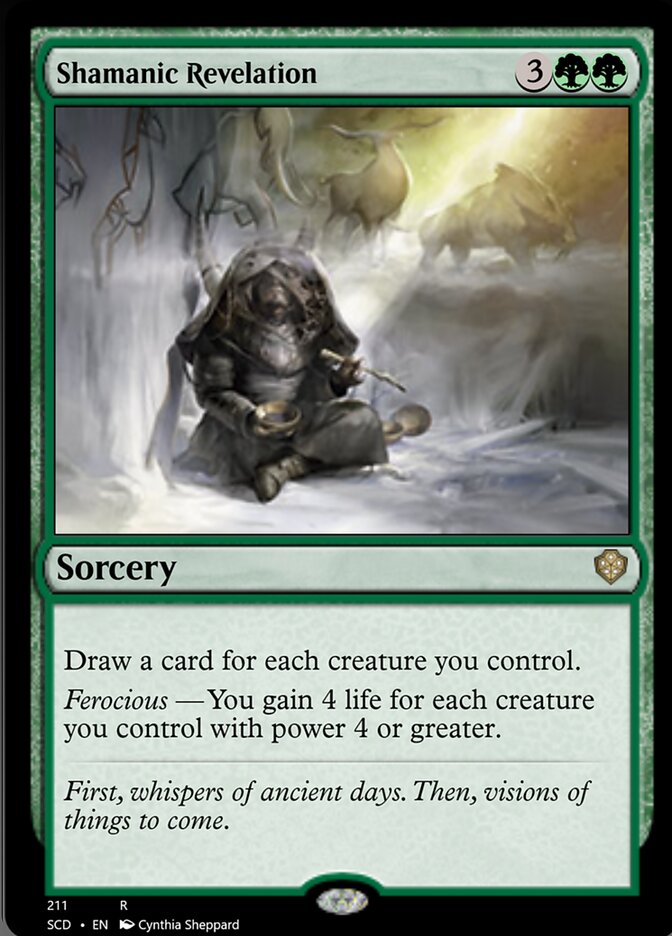 Shamanic Revelation [Starter Commander Decks] | Fandemonia Ltd