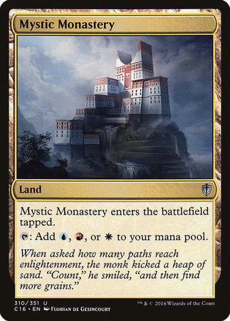 Mystic Monastery [Commander 2016] | Fandemonia Ltd