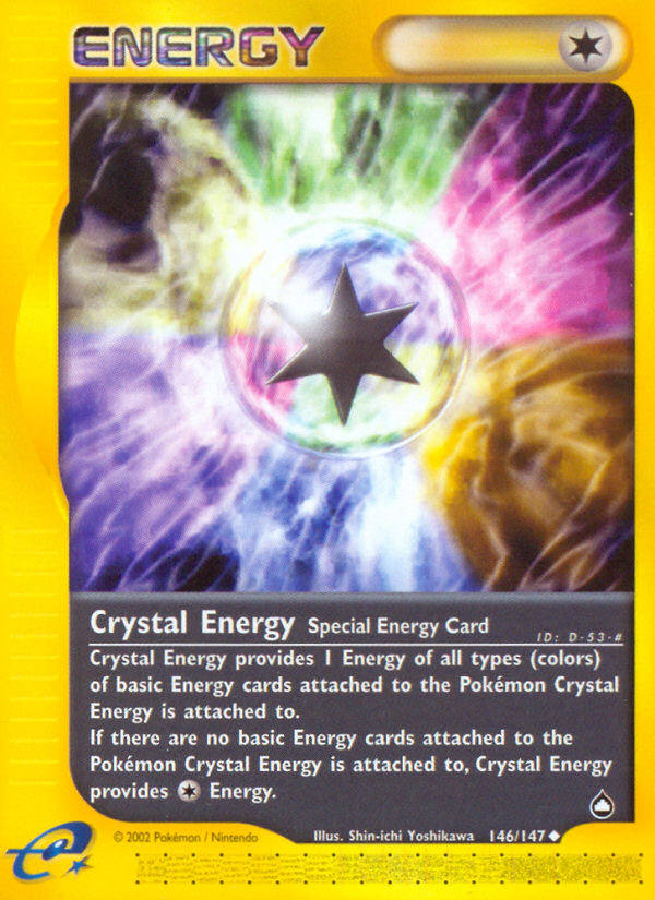 Crystal Energy (146/147) [Aquapolis] | Fandemonia Ltd