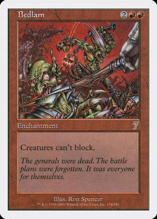 Bedlam [Seventh Edition] | Fandemonia Ltd