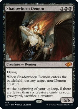 Shadowborn Demon [Jumpstart 2022] | Fandemonia Ltd