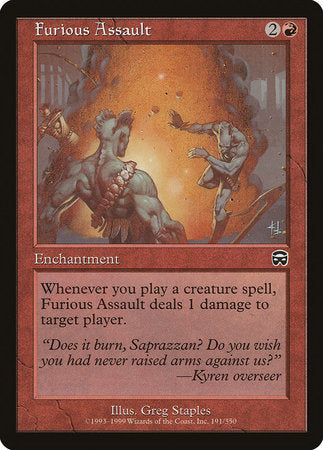 Furious Assault [Mercadian Masques] | Fandemonia Ltd