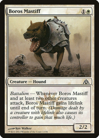 Boros Mastiff [Dragon's Maze] | Fandemonia Ltd