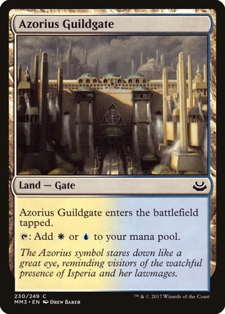 Azorius Guildgate [Modern Masters 2017] | Fandemonia Ltd