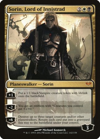 Sorin, Lord of Innistrad [Dark Ascension] | Fandemonia Ltd