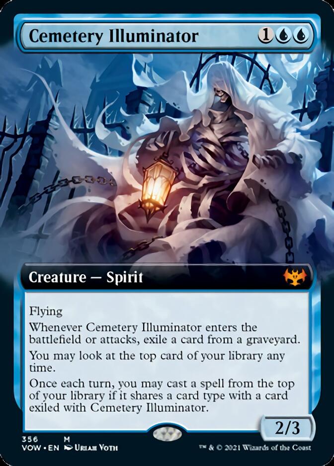 Cemetery Illuminator (Extended) [Innistrad: Crimson Vow] | Fandemonia Ltd