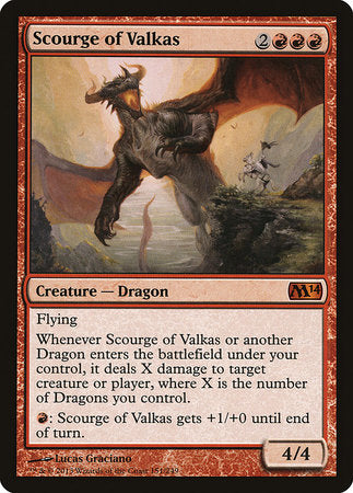 Scourge of Valkas [Magic 2014] | Fandemonia Ltd