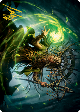 Katilda, Dawnhart Prime Art Card (Gold-Stamped Signature) [Innistrad: Midnight Hunt Art Series] | Fandemonia Ltd