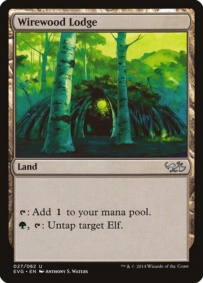 Wirewood Lodge (Elves vs. Goblins) [Duel Decks Anthology] | Fandemonia Ltd