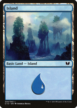 Island (330) [Commander 2015] | Fandemonia Ltd